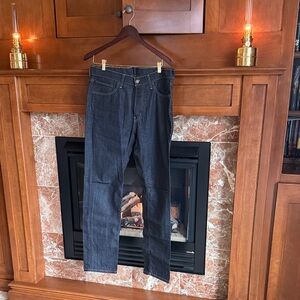 Levi's Dark Blue Straight Jeans